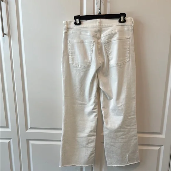 J. Crew White Ankle Cropped Jeans - Picture 6 of 6